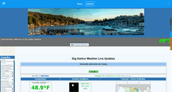 Desktop Screenshot of gigharborweather.com